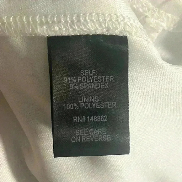 TORRID Metallic Silver Liquid Knit Surplice Mini Dress Size 1 / US 14/16 - Picture 9 of 9